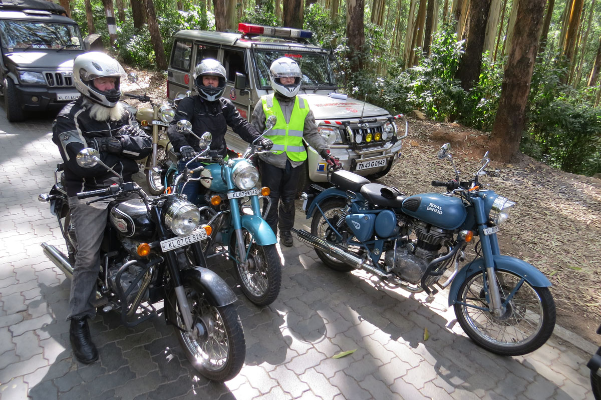 Kerala by motorcycle